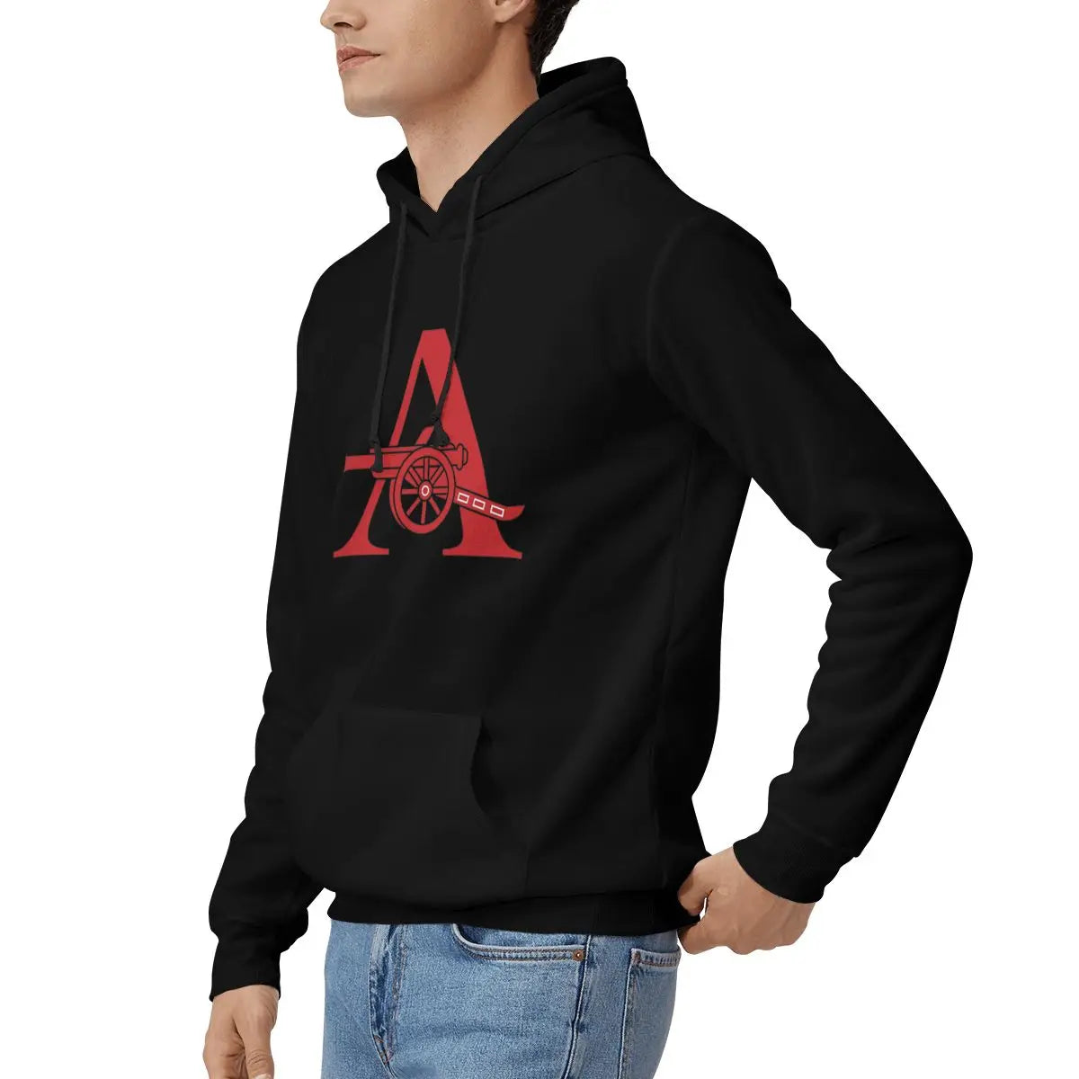 Arsenal A And Cannon Hoodies Men's Women Casual Pullover Sweatshirts Hip Hop Long Sleeve Streetwear Autumn Winter