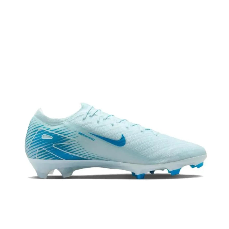 NIKE Mercurial Vapor 16 Elite FG Low-Top Men football boots comfortable and stable Soccer shoes cushioning sneaker Glacier Blue