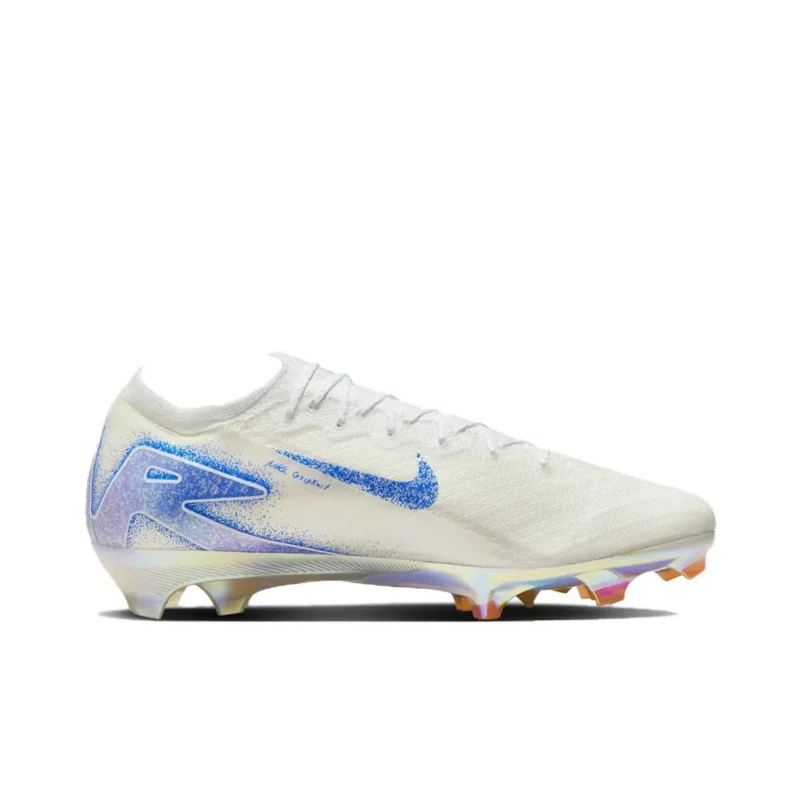 NIKE Mercurial Vapor 16 Elite FG Low-Top Men football boots comfortable and stable Soccer shoes cushioning sneaker Glacier Blue