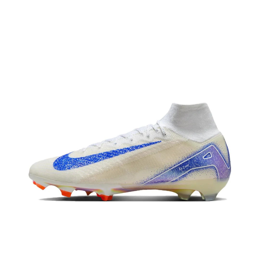 Nike Original Mercurial Superfly 10 Elite FG Men's Soccer Cleats Comfortable Grip Non Slip Hard Turf Natural Turf