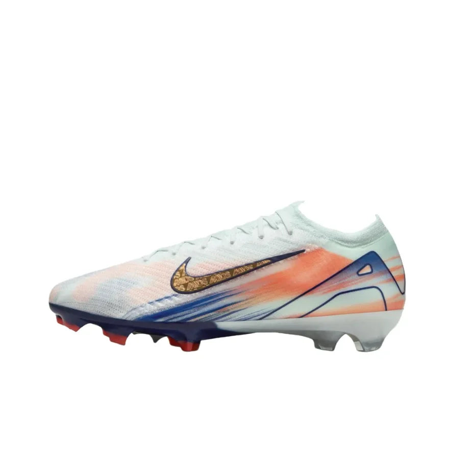 NIKE Mercurial Vapor 16 Elite FG Low-Top Men football boots comfortable and stable Soccer shoes cushioning sneaker Glacier Blue