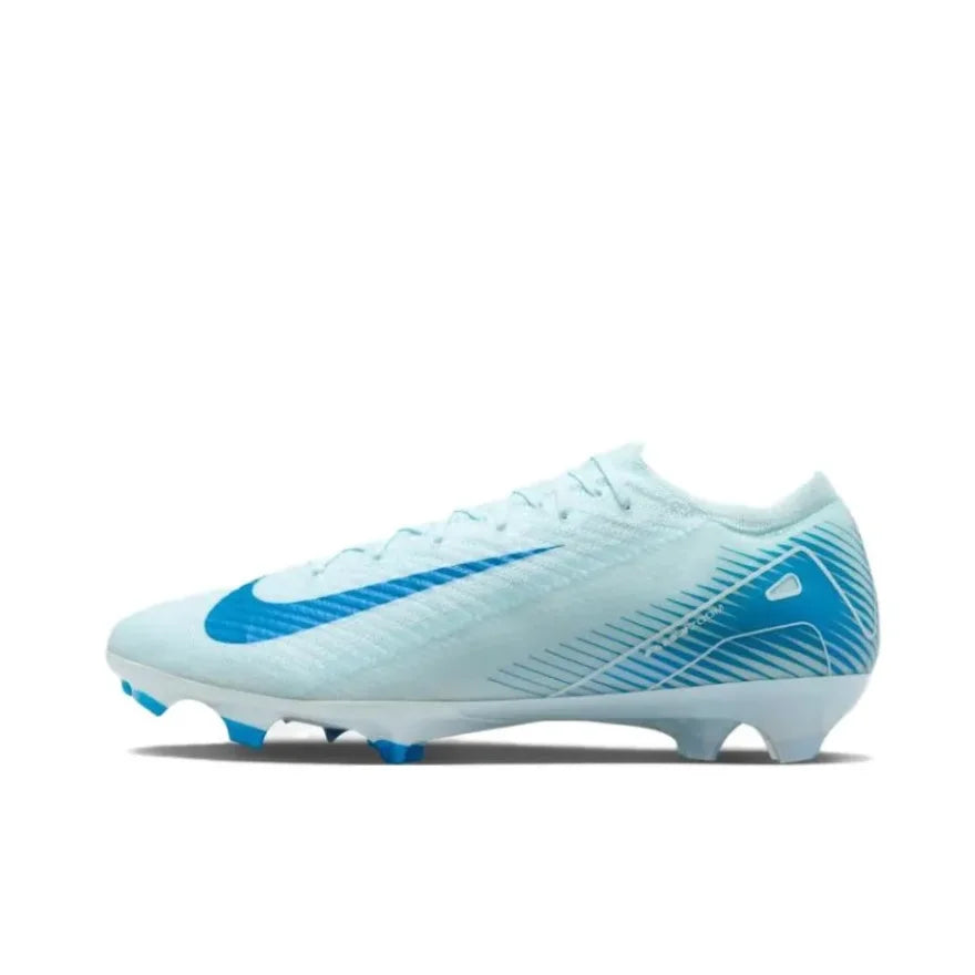 NIKE Mercurial Vapor 16 Elite FG Low-Top Men football boots comfortable and stable Soccer shoes cushioning sneaker Glacier Blue