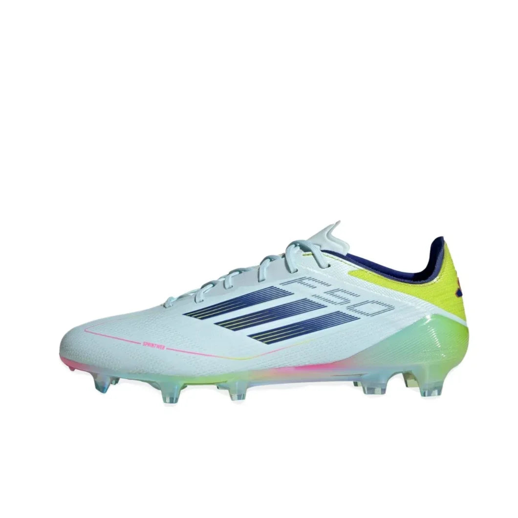 Adidas Original F50 Men's Low Top Soccer Shoes Comfortable lightweight non slip  wear resistant Natural Turf