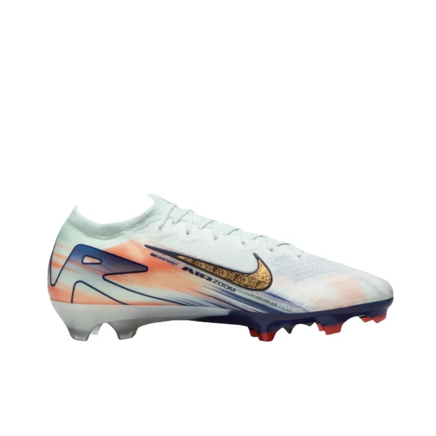 NIKE Mercurial Vapor 16 Elite FG Low-Top Men football boots comfortable and stable Soccer shoes cushioning sneaker Glacier Blue