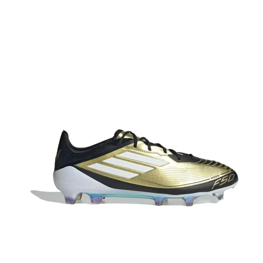 Adidas Original F50 Men's Low Top Soccer Shoes Comfortable lightweight non slip  wear resistant Natural Turf