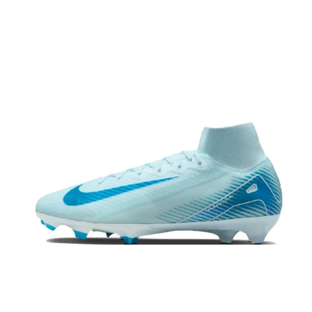 Nike Original Mercurial Superfly 10 Elite FG Men's Soccer Cleats Comfortable Grip Non Slip Hard Turf Natural Turf