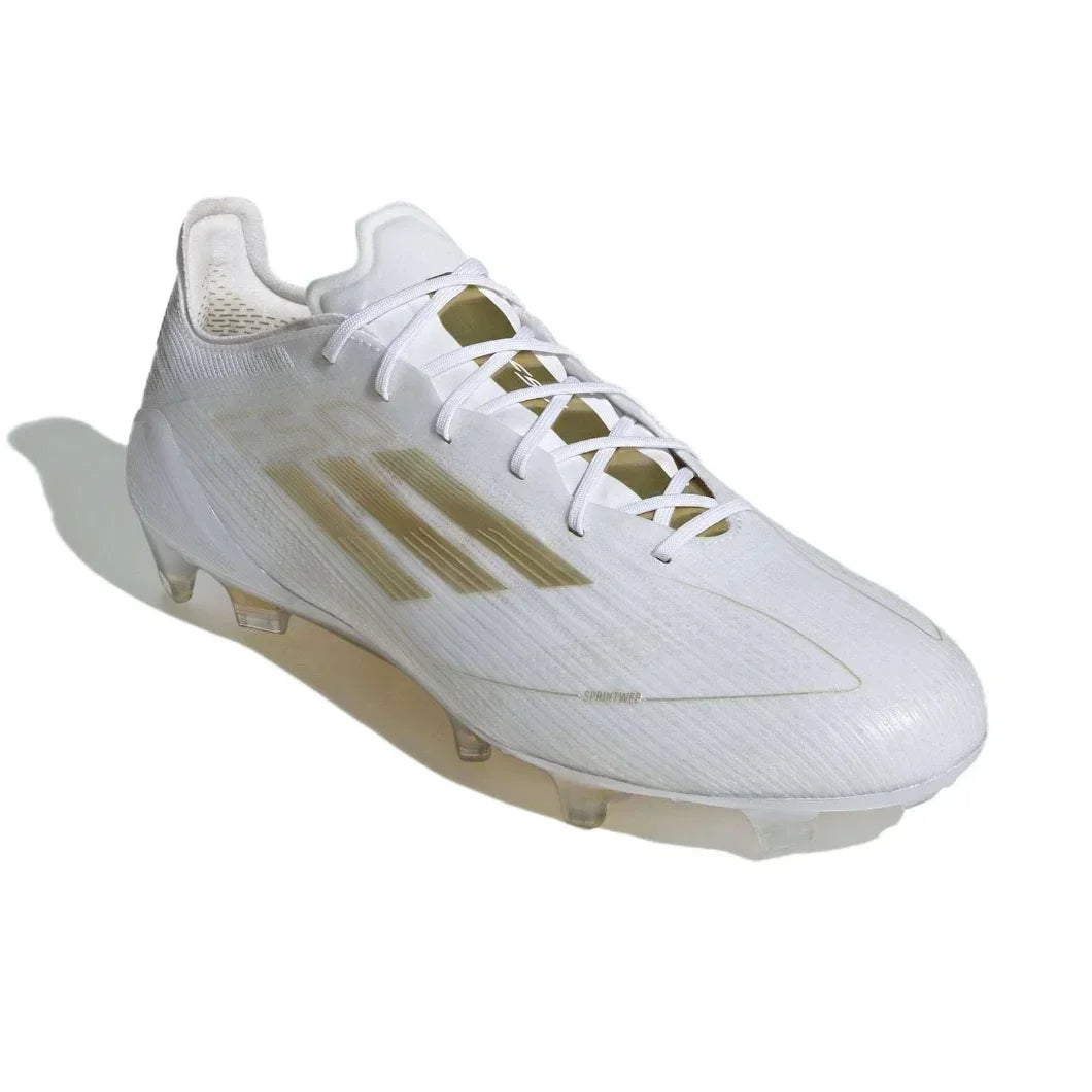 Adidas Original F50 Men's Low Top Soccer Shoes Comfortable lightweight non slip  wear resistant Natural Turf