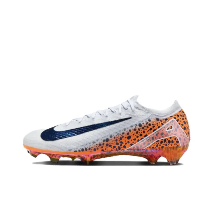 NIKE Mercurial Vapor 16 Elite FG Low-Top Men football boots comfortable and stable Soccer shoes cushioning sneaker Glacier Blue