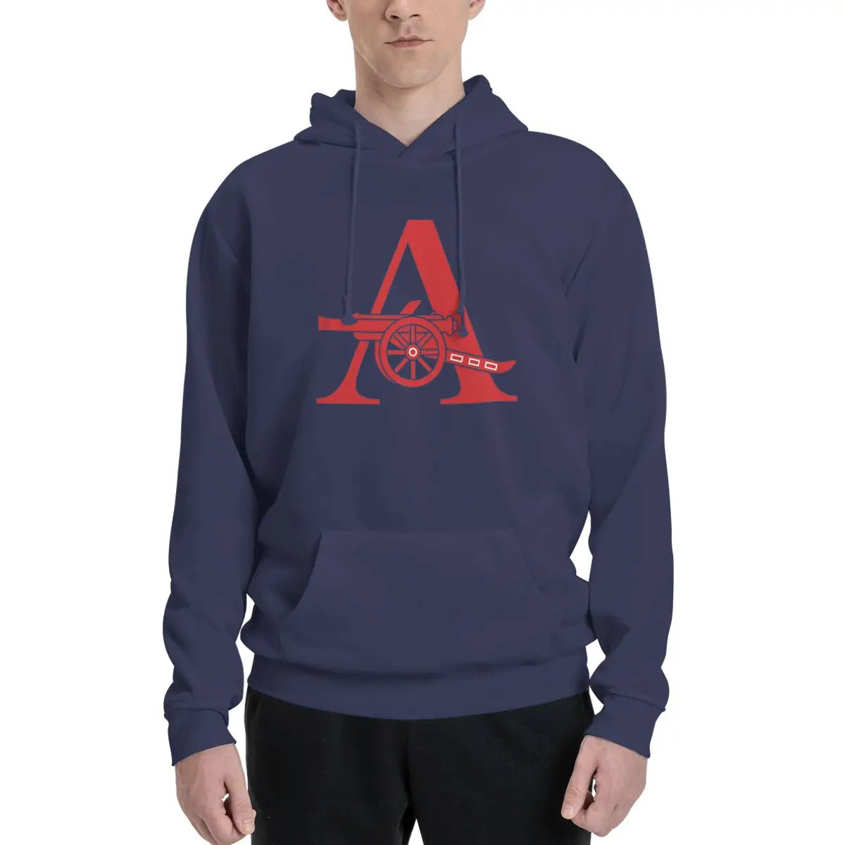 Arsenal A And Cannon Hoodies Men's Women Casual Pullover Sweatshirts Hip Hop Long Sleeve Streetwear Autumn Winter