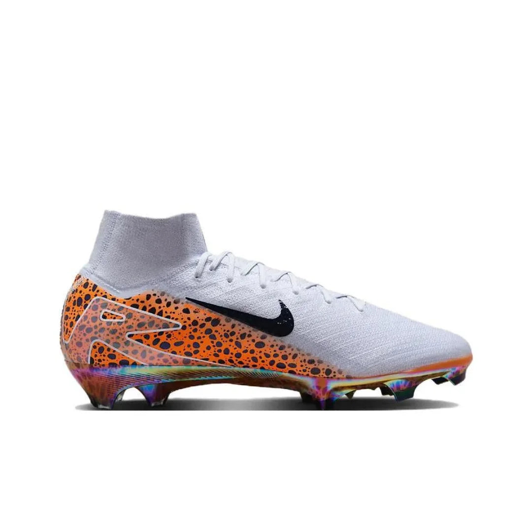 Nike Original Mercurial Superfly 10 Elite FG Men's Soccer Cleats Comfortable Grip Non Slip Hard Turf Natural Turf